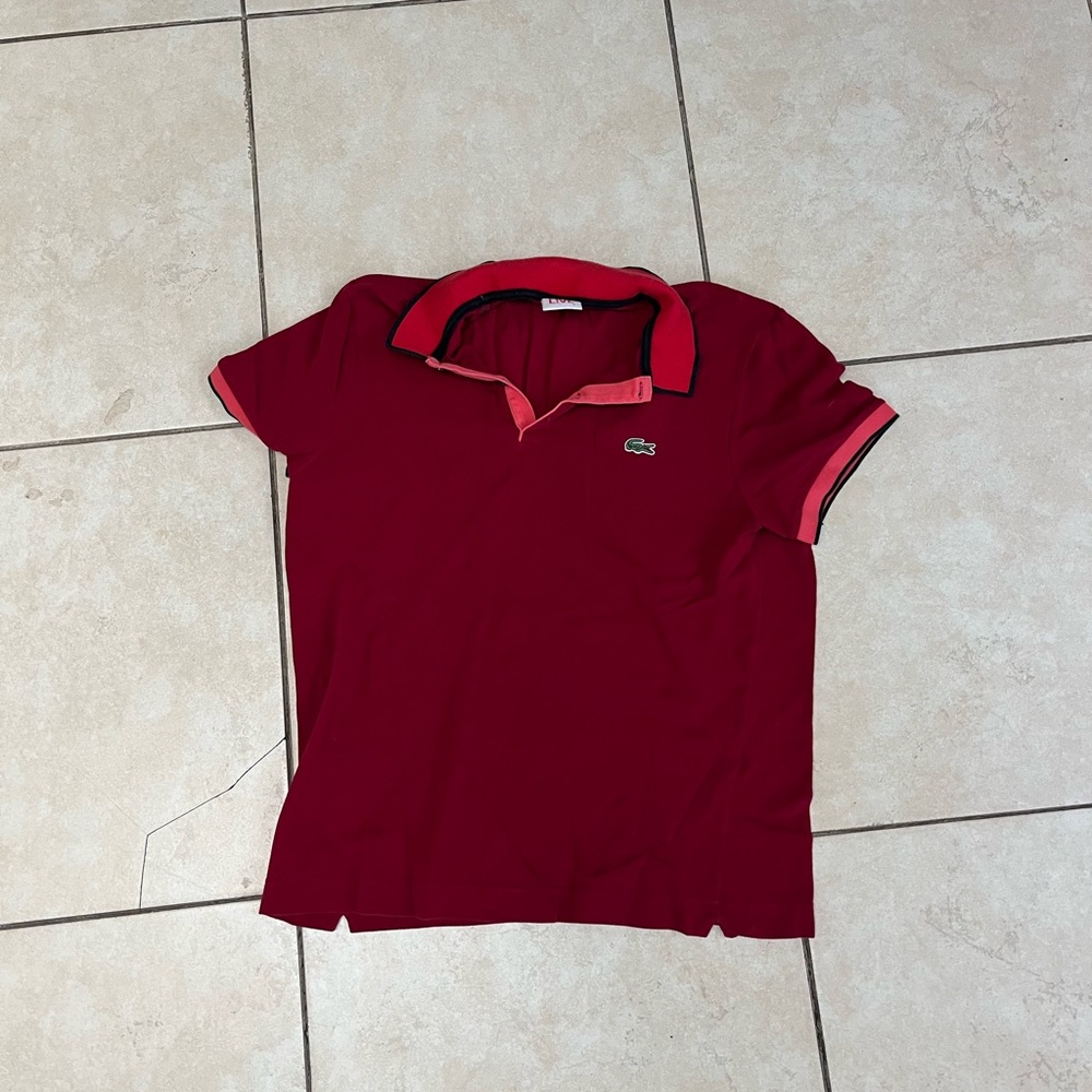 Lacoste short sleeve polo shirt